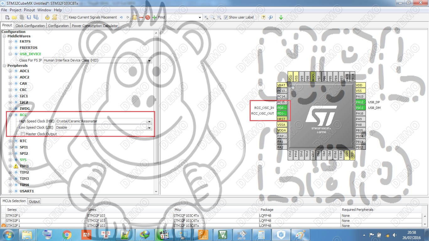NPL Lab STM32 USBHID