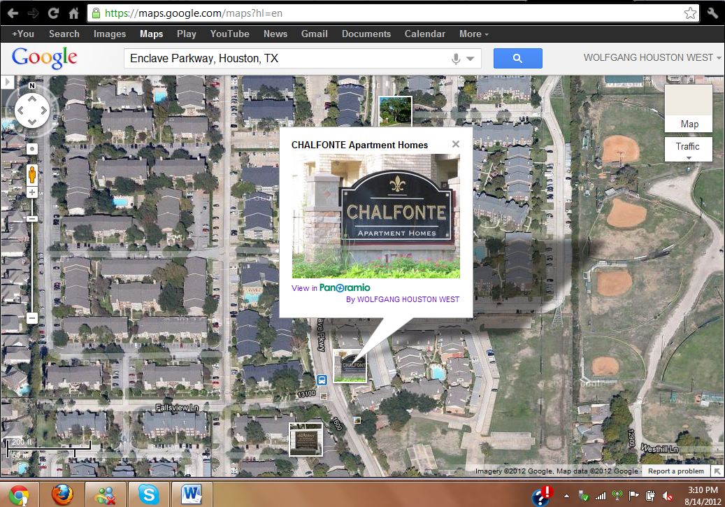 H-Town-West Photo Blog: Chalfonte Apartments near Enclave Gentryside