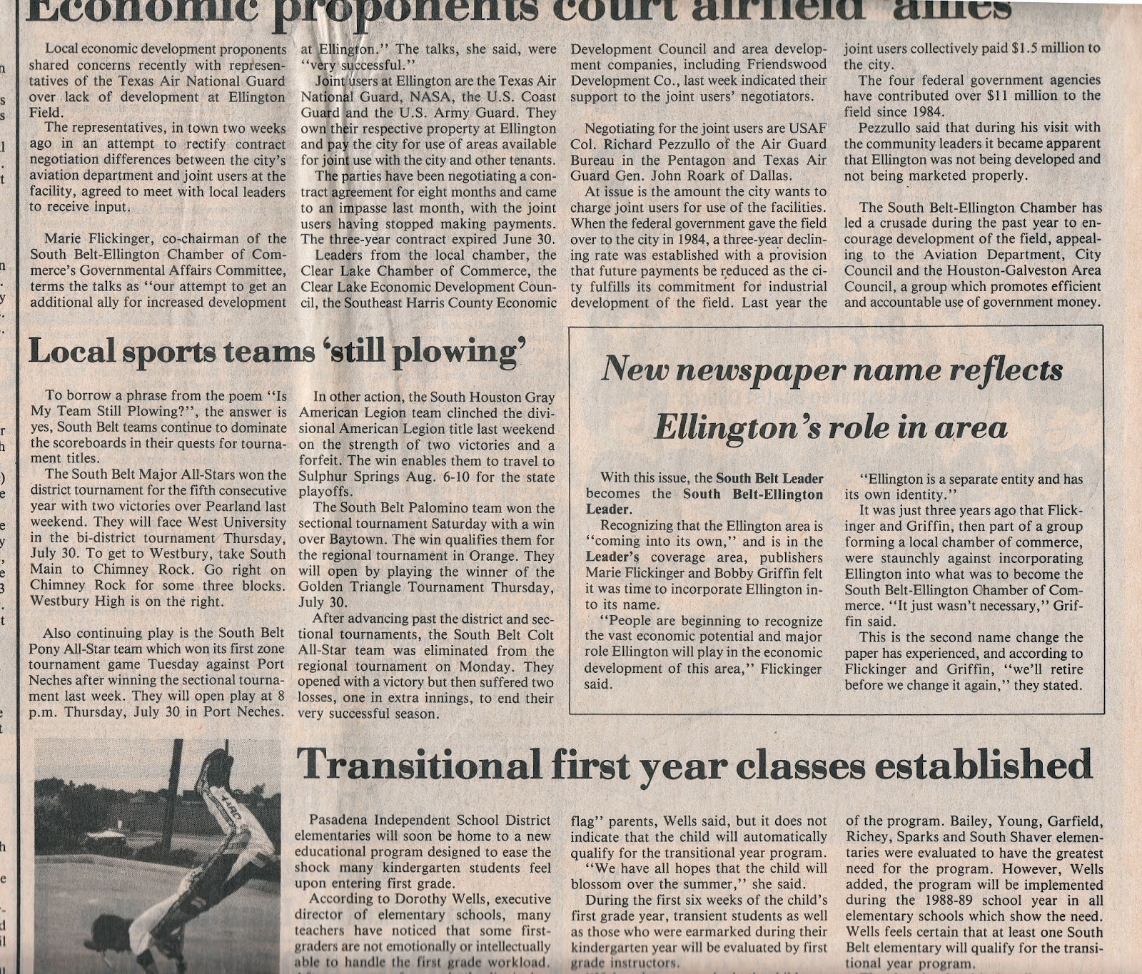 South Belt Houston Digital History Archive July 23, 1987 The South