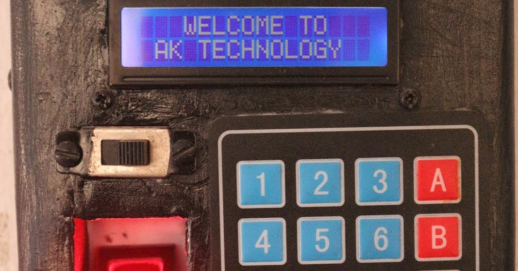 Robotics Lanka: Bio-metric Door lock with atmega328