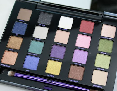 urban decay - XX Vice Ltd Reloaded palette swatches
