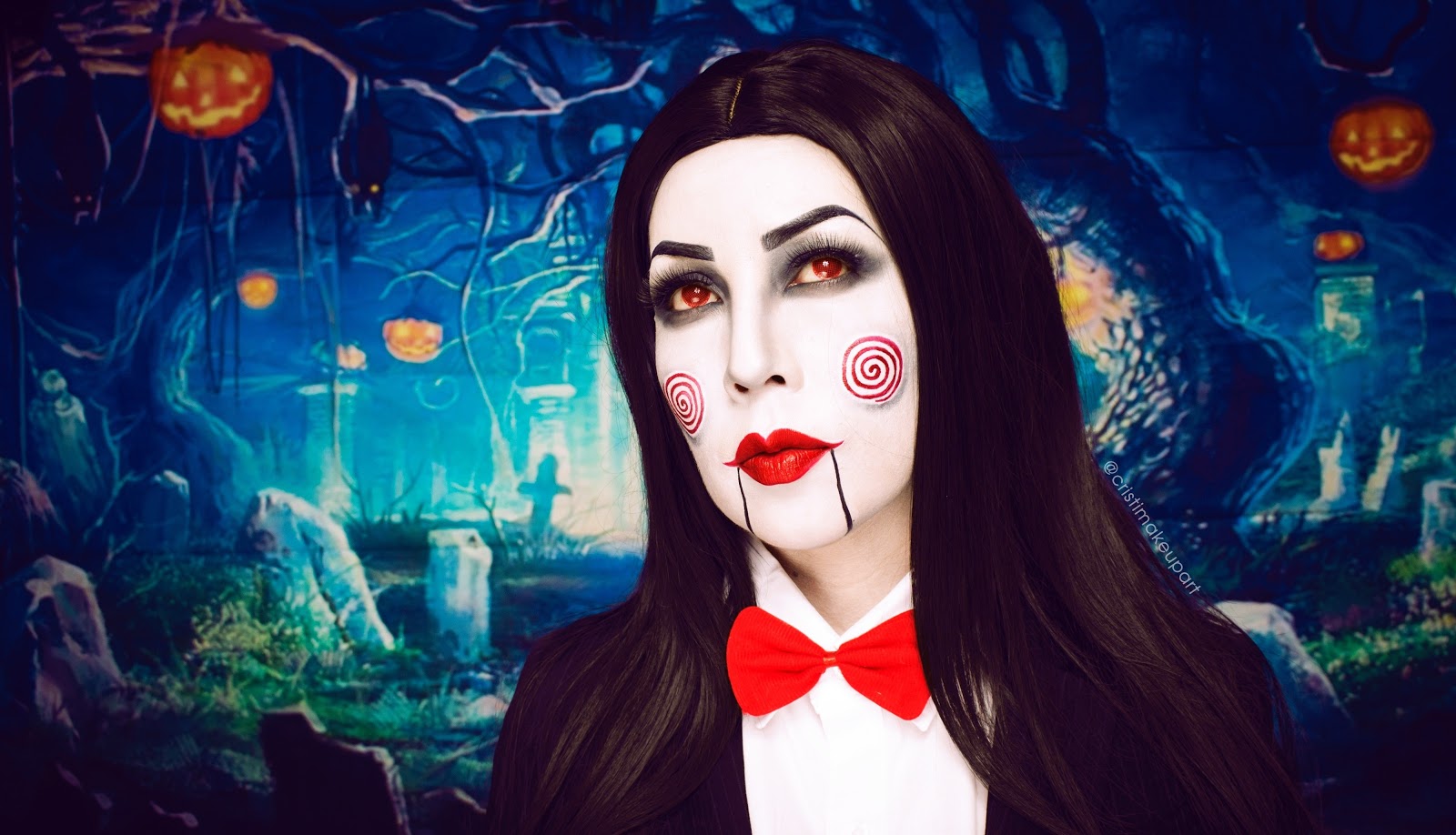 CristiMakeupArt: Maquillaje halloween Jigsaw