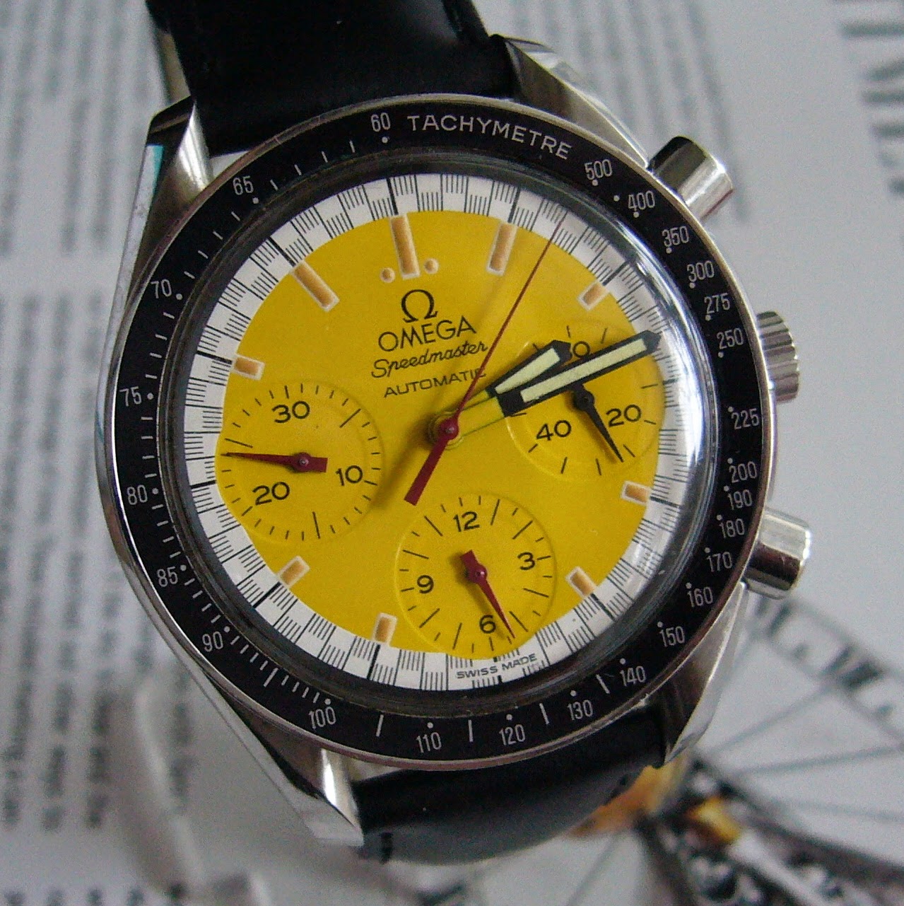 omega seamaster schumacher
