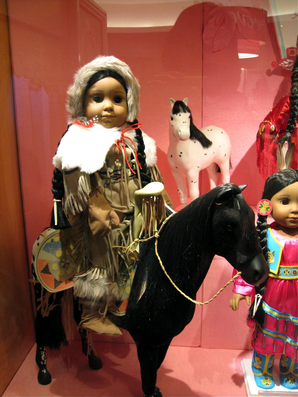 Miniature BeForever "Kaya" and "Rebecca" Dolls from American Girl The