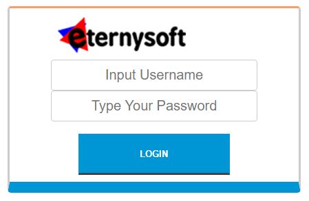 Tampilan Login Administrator