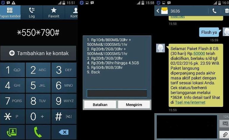 Cara Daftar Paket Internet Super Murah Telkomsel Pulsapedia Com