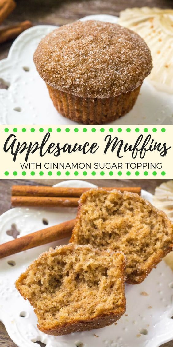 Applesauce Muffins
