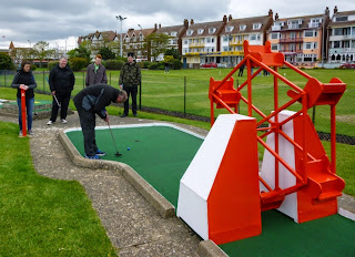 Arnold Palmer Crazy Golf course in Skegness Arnold Palmer Crazy Golf course in Skegness