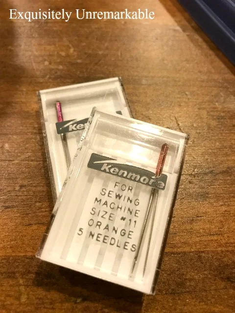 Proper Sewing Machine Needles