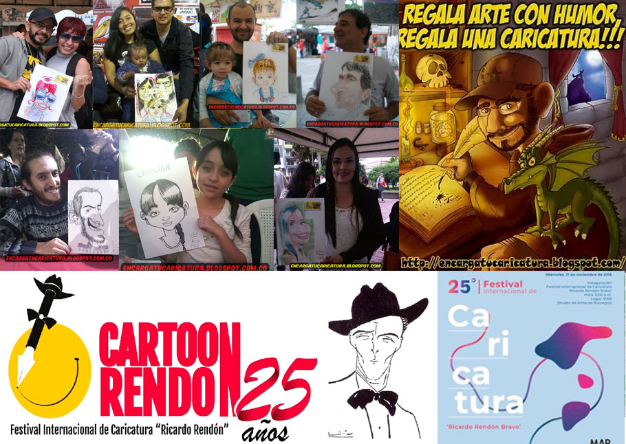 ENCARGA TU CARICATURA COLOMBIA por triana, un regalo de arte con humor ...
