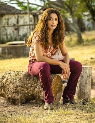 Em 'A Dona do Pedaço', Juliana Paes interpreta a protagonista Maria da Paz — Foto: TV Globo/João Miguel Jr.
