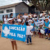 Barreiras: Estudantes pedem paz durante desfile cívico pelo bairro Ribeirão