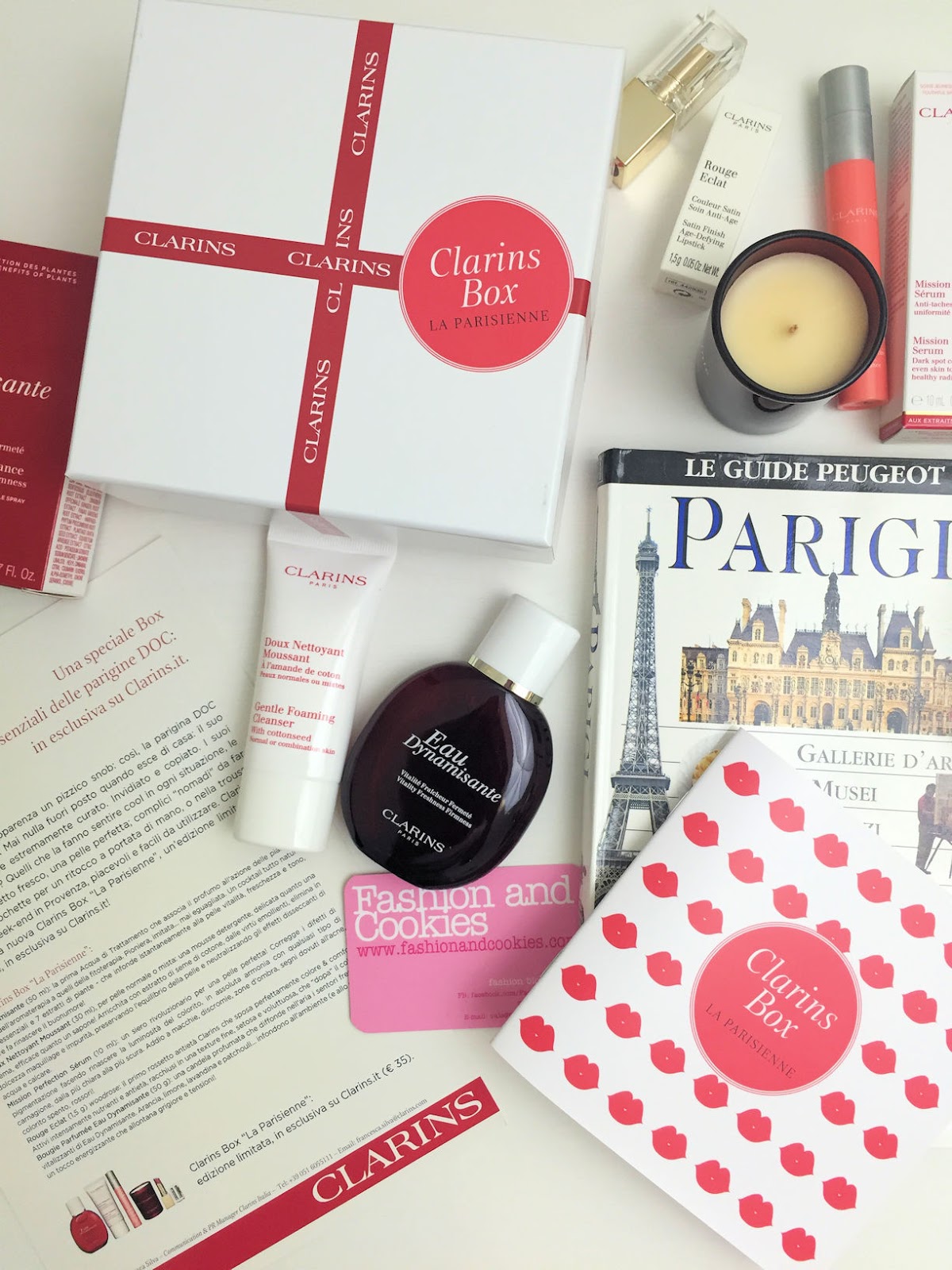 Clarins box La Parisienne on Fashion and Cookies beauty blog, beauty blogger