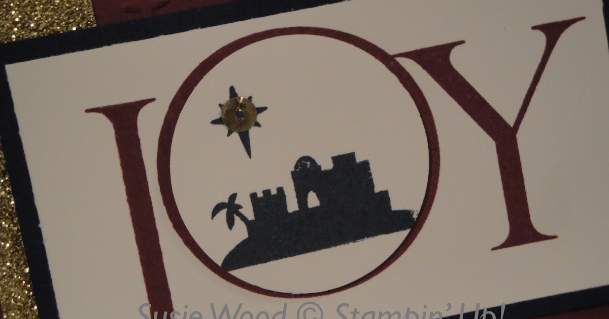 Stamp with Susie 'Joyful Nativity'