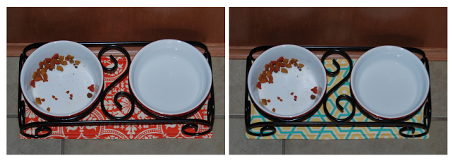 Inspiration Cafe | Free Dog Food Bowl Mat Pattern