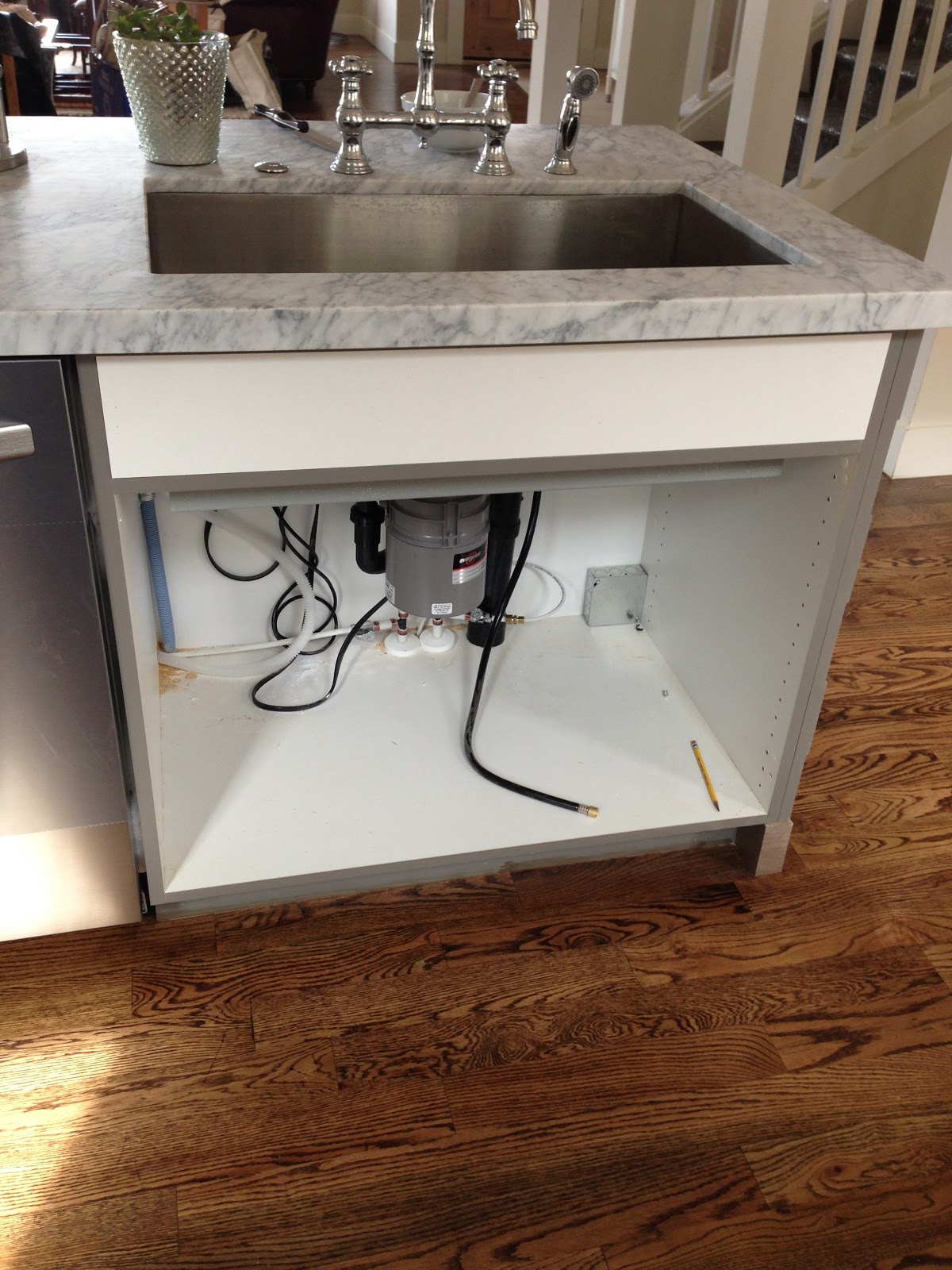 design dump: drawers under the kitchen sink