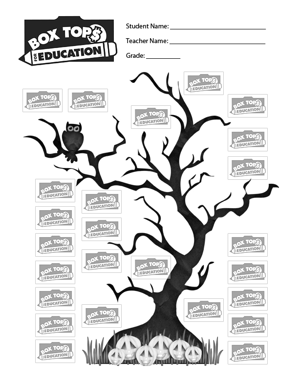 Divine image with printable box tops collection sheets Impeccable image pertaining to printable box tops collection sheets