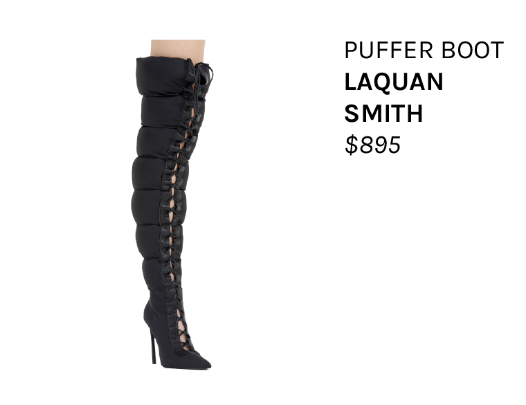 Laquan Smith Thigh High Boot Thigh High Boots 2018