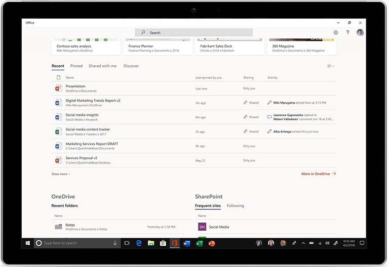Microsoft Meluncurkan Aplikasi Office Baru Untuk Semua Pengguna Windows 10 Microsoft Meluncurkan Aplikasi Office Baru Untuk Semua Pengguna Windows 10