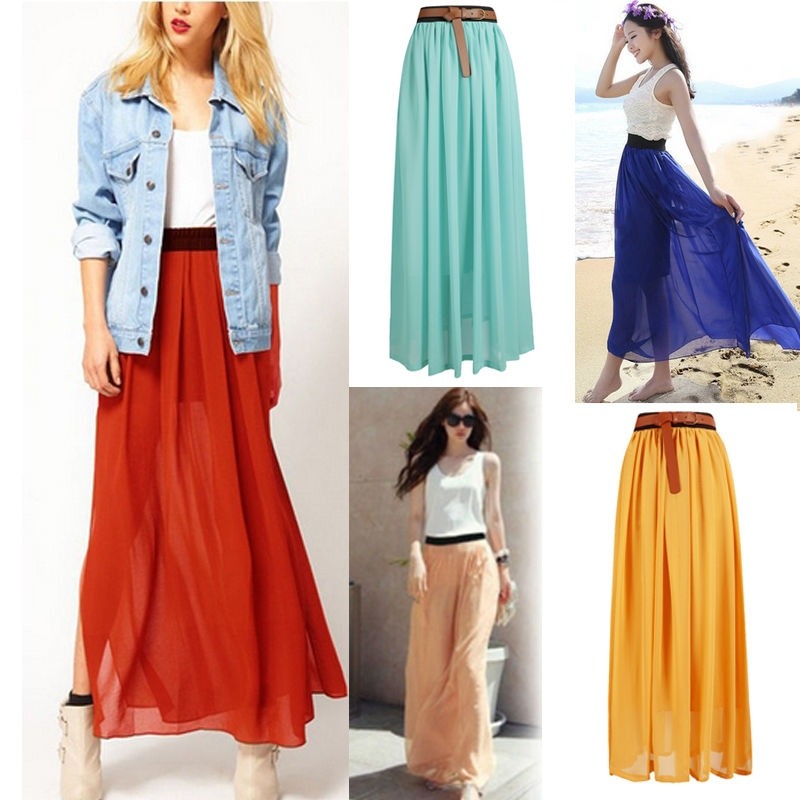 faldas largas para cristianas evangelicas