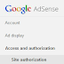 Using the AdSense Access and Authorization Feature