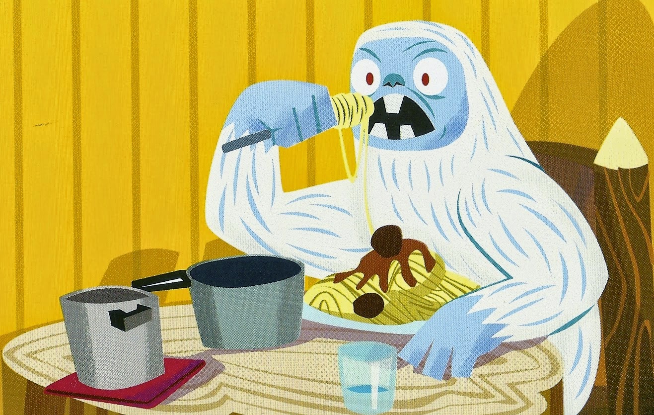 I Loved the Yeti Yeti Eats Spaghetti (Happy National Spaghetti Day!)