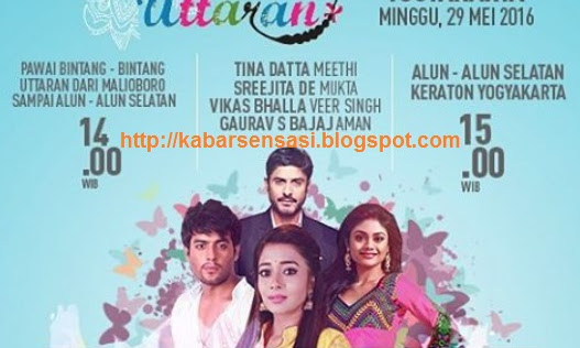 Pawai Artis India Uttaran Di Jogjakarta dari Malioboro Hingga Alun-alun Selatan
