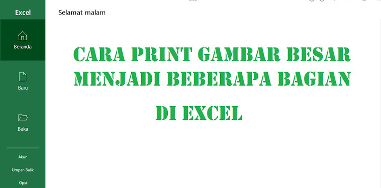 Cara Print Gambar Besar Menjadi Beberapa Bagian Cara Print Gambar Besar Menjadi Beberapa Bagian