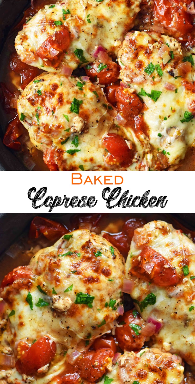 Baked Caprese Chicken | Extra Ordinary Food