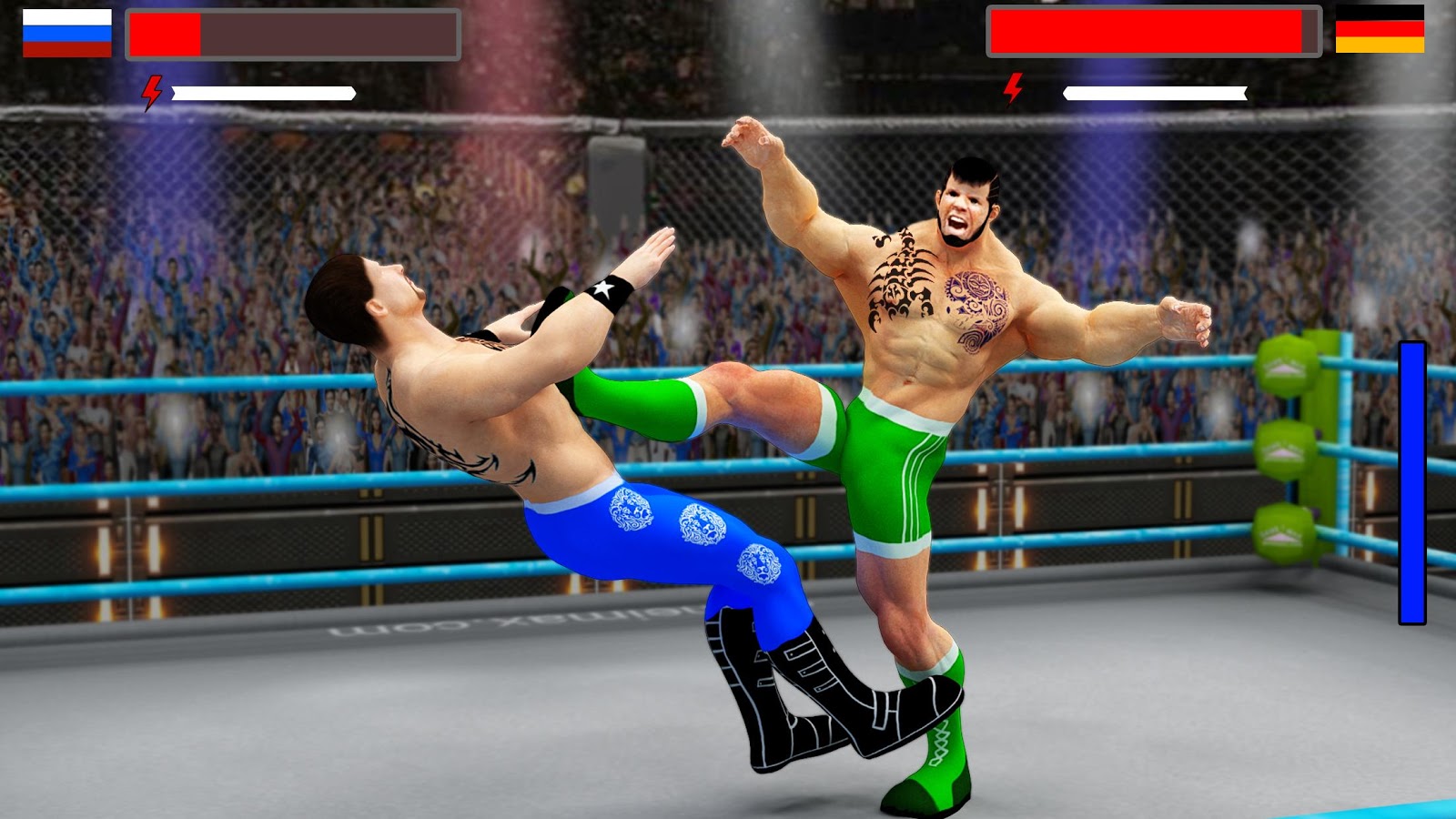 Stars Wrestling Revolution 2017 Real Punch Boxing MOD APK