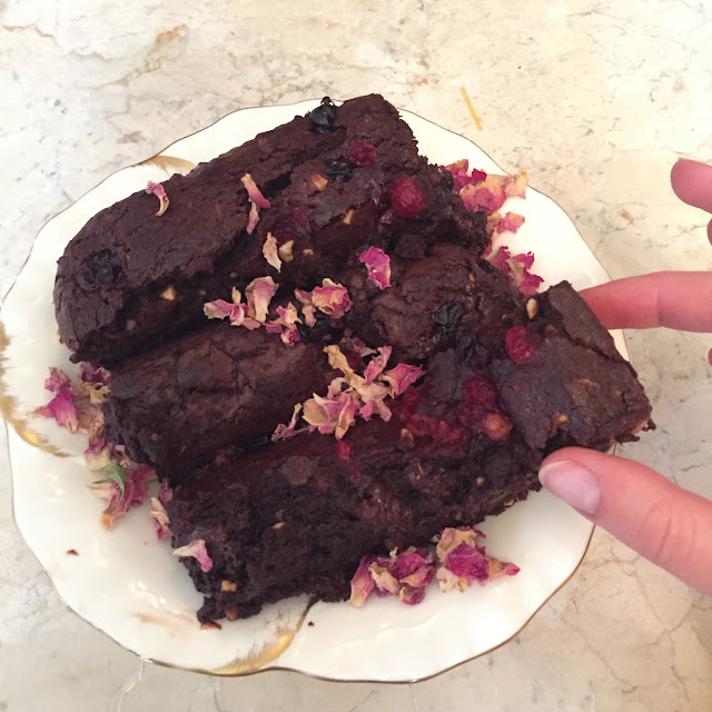 Bordersfields rapeseed oil chocolate brownies