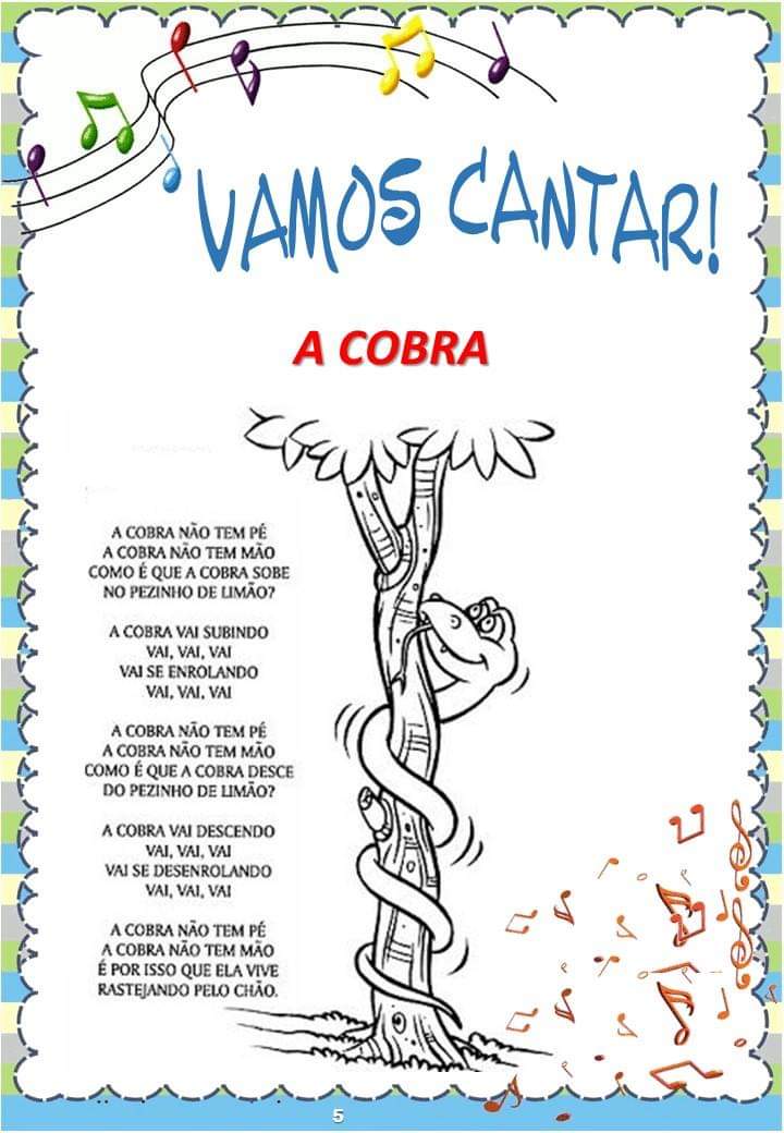Cantigas populares Coletânea de cantigas populares... Atividade para imprimir Cantigas populares Coletânea de cantigas populares... Atividade para imprimir