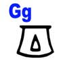 G in hieroglyphics: Cook Pot 