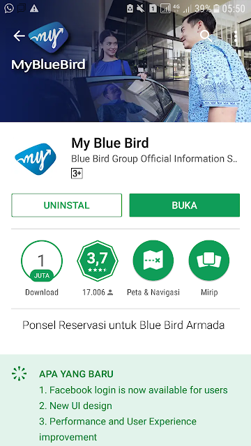 Aplikasi dari Bluebird Group