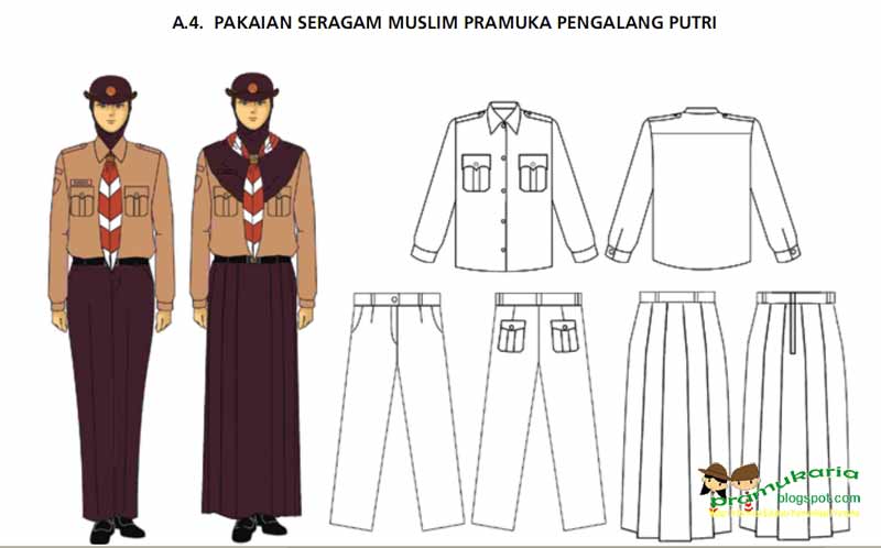 31 Contoh Baju Seragam Pramuka Penggalang Ide Terbaru