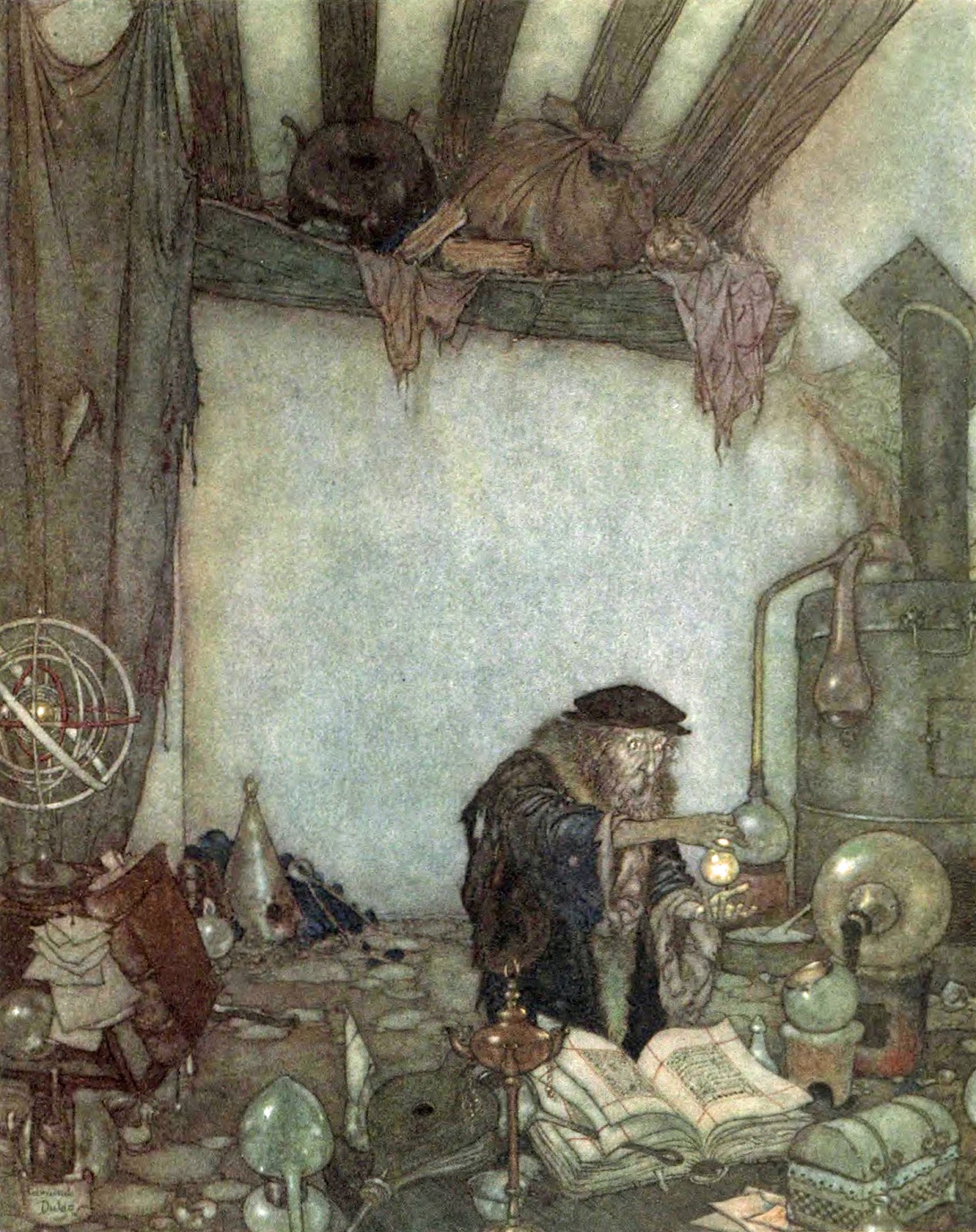 ART & ARTISTS Edmund Dulac part 3