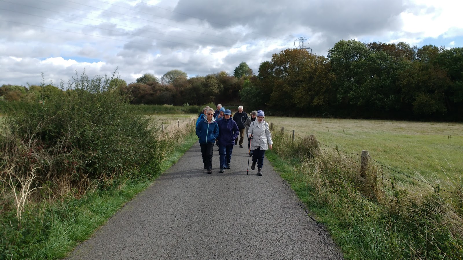 Cosby Friday Walkers Blog 21/9/2018 Walking from Crow Mills car park