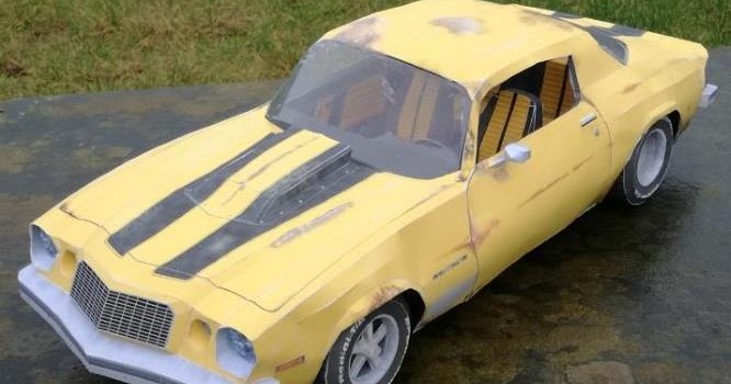 The Ephemeral Museum Skip S Bumblebee 1976 S Camaro Br Assembled By Gwalch