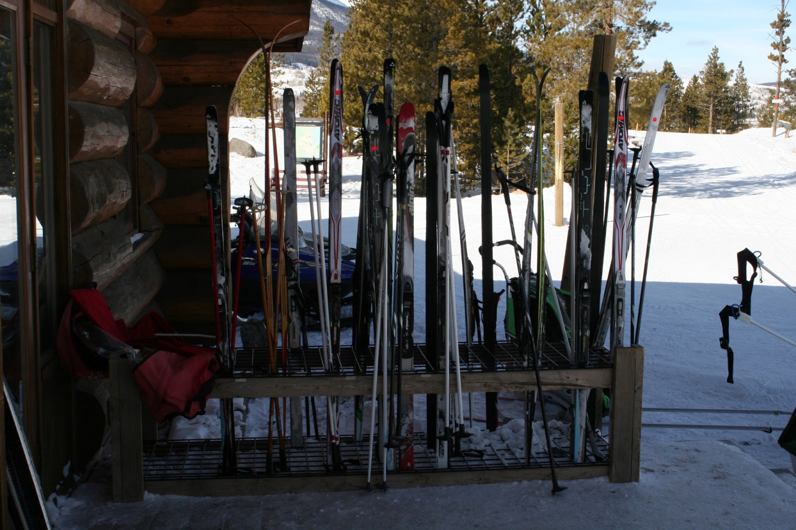 The Hiker Snowshoeing Frisco