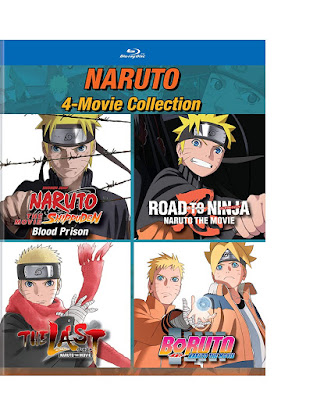 Naruto 4 Movie Collection Bluray