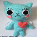 patron gratis gato amigurumi | free pattern amigurumi cat 