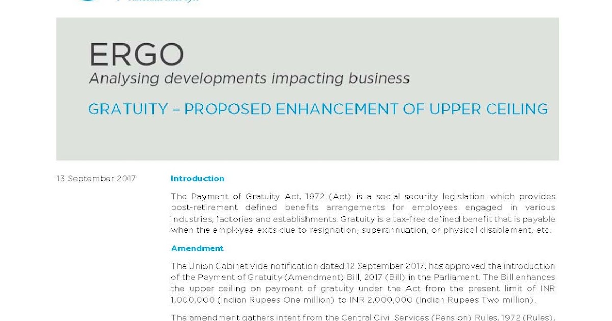 Fyi Librarian Gratuity Proposed Enhancement Of Upper Ceiling