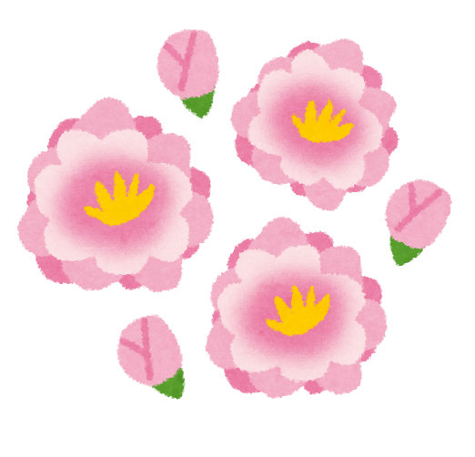 桃の花のイラスト | かわいいフリー素材集 いらすとや