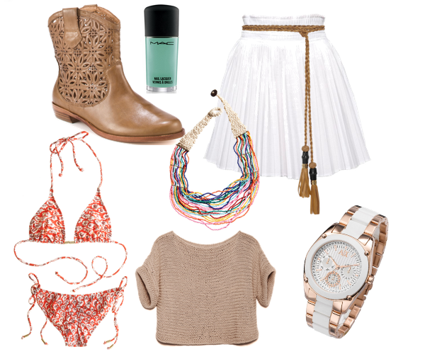 glamour cube Summer beach festival outfit