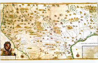 Hidden North American Archaeology - Mapbarreiro 1728Aztec4migrationpointsAlsosuggestsNAmerica1stHomeofAllSAmericanRaces