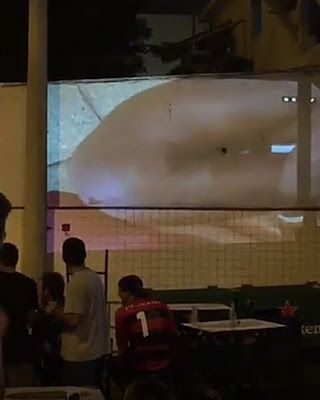 Video lucah tertayang di restoran mamak