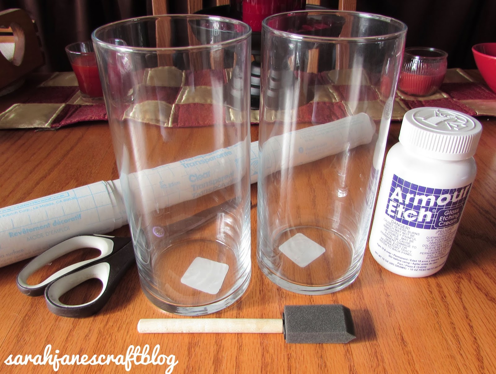 How to Make an Etched Glass Water Bottle