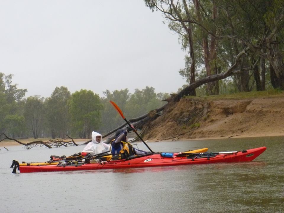 Simon Joe (and Tony?) Big Kayak Paddle Yarrawonga to Tom's Beach 5th November 2015