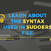 Understanding syntax, arguments, aliases used in sudoers file with examples (visudo)