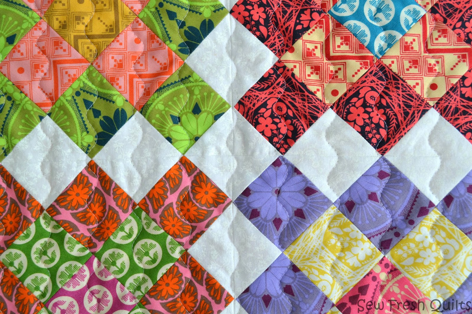 Sew Fresh Quilts: Granny Square Quilt Blocks